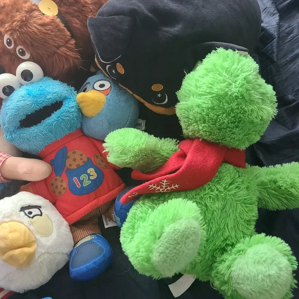 Plush  lot modern looks great  no holes no stains